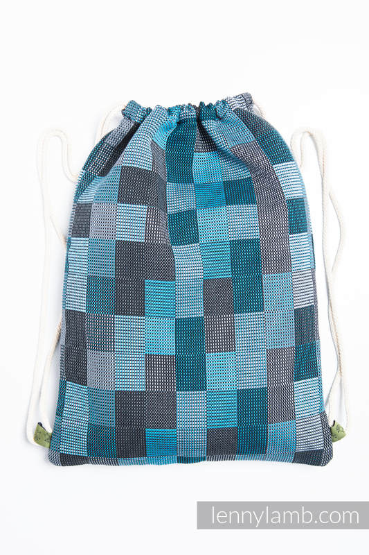 Plecak/worek - 100% bawełna - KWARTET DESZCZOWY - uniwersalny rozmiar 32cmx43cm #babywearing