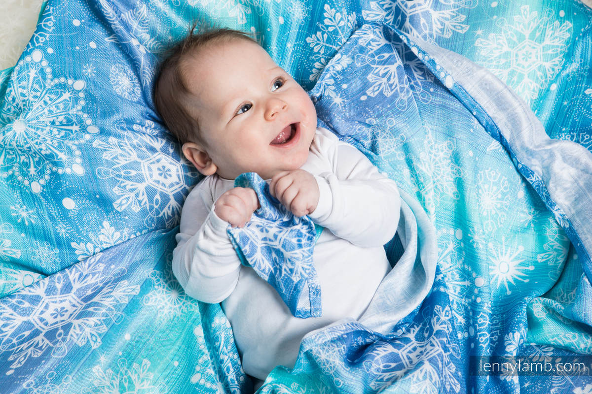 Swaddle Blanket - SNOW QUEEN #babywearing