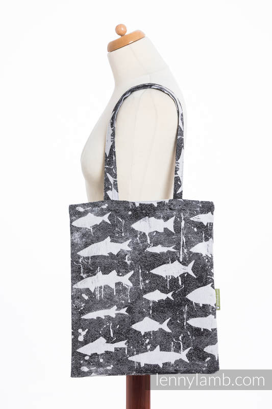 Bolsa de la compra hecho de tejido de fular (100% algodón) - FISH'KA  #babywearing