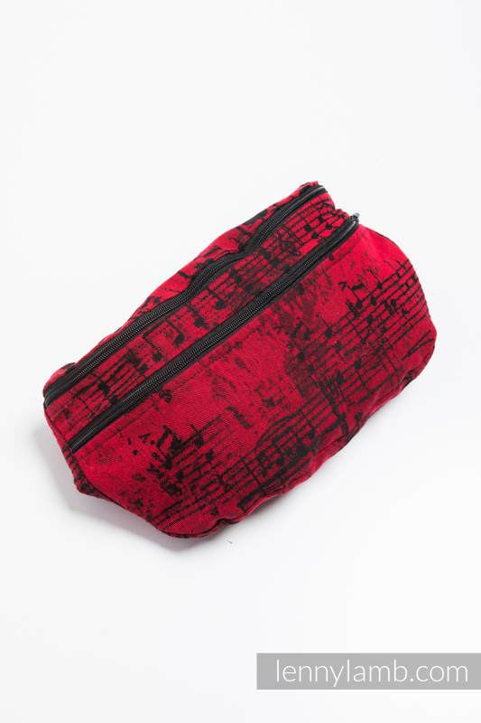 Waist Bag made of woven fabric, size large (100% cotton) - SYMPHONY FLAMENCO #babywearing