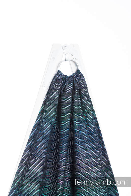Ringsling, Jacquard Weave (100% cotton), with gathered shoulder - LITTLE PEARL CHAMELEON - standard 1.8m #babywearing