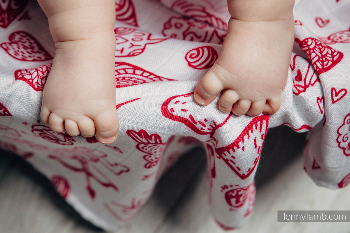 Swaddle Blanket Set - SWEET NOTHINGS, GLAMOROUS LACE #babywearing