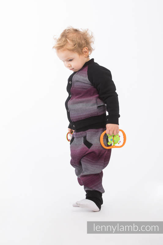Children sweatshirt LennyBomber - size 86 - Little Herringbone Inspiration #babywearing