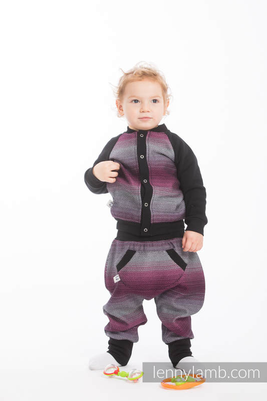 Children sweatshirt LennyBomber - size 98 - Little Herringbone Inspiration #babywearing