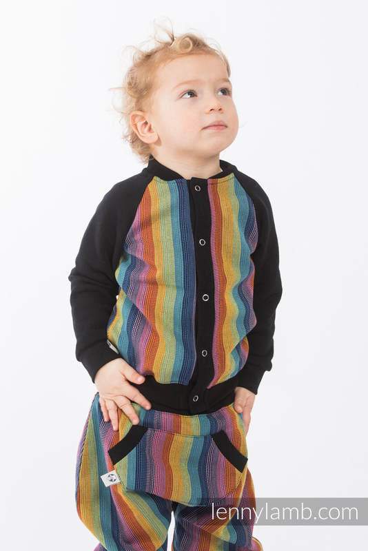 Children sweatshirt LennyBomber - size 74 - Paradiso Cotton #babywearing