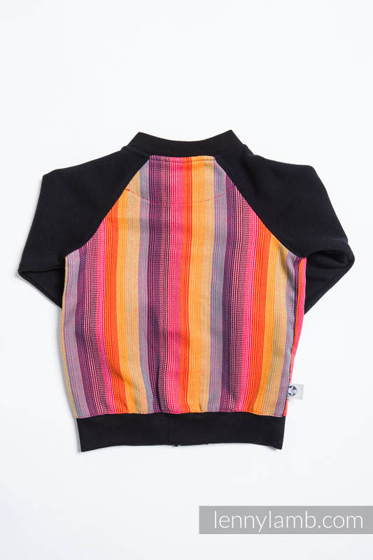 Children sweatshirt LennyBomber - size 68 - Rainbow Red Cotton #babywearing