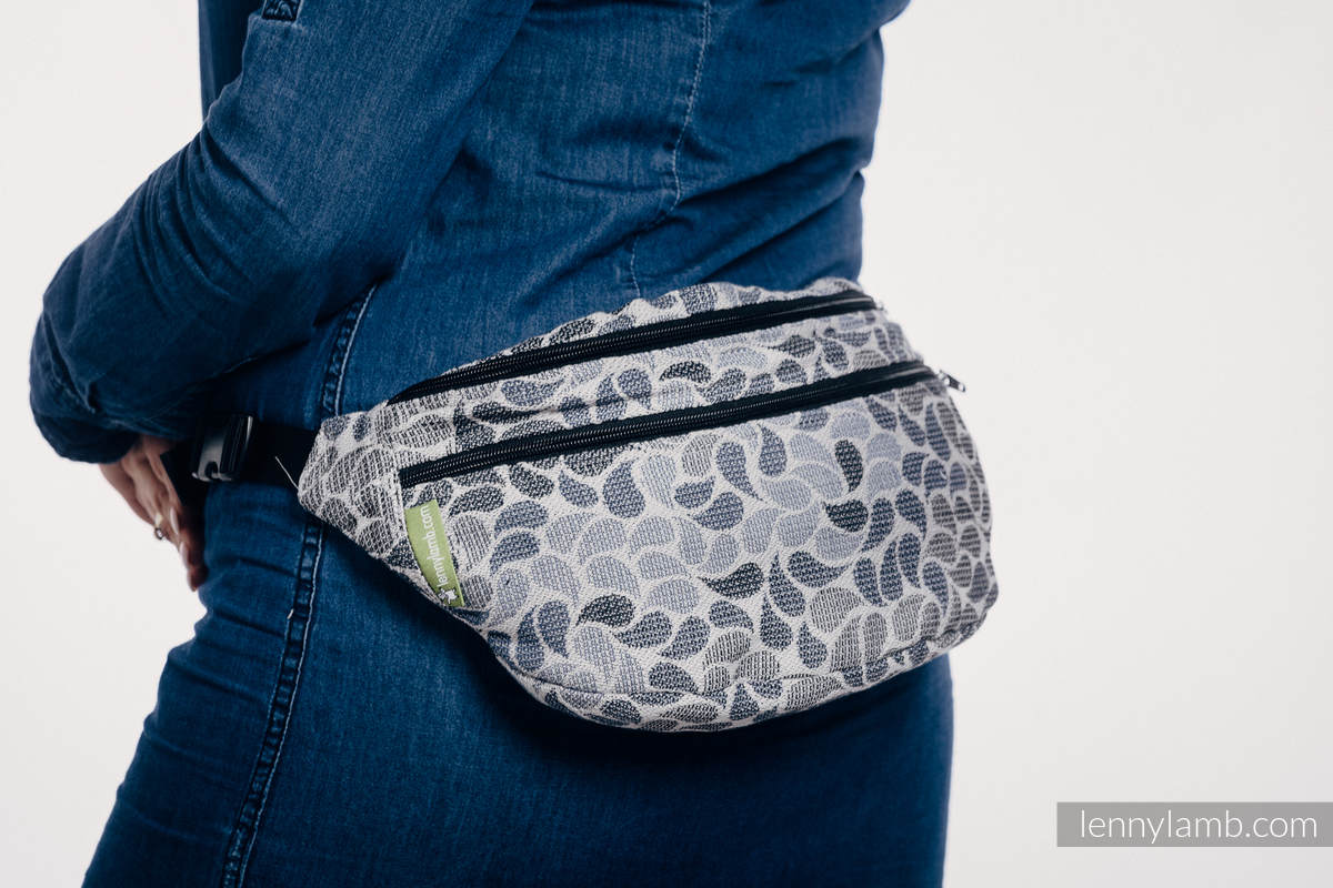 Waist Bag made of woven fabric, size large (100% cotton) - COLORS OF MYSTERY #babywearing
