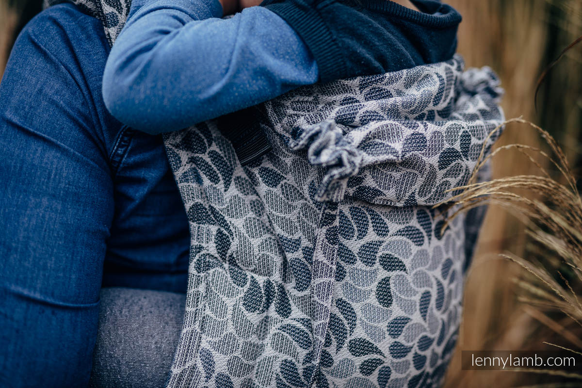 Nosidło Klamrowe ONBUHIMO z tkaniny żakardowej (100% bawełna), rozmiar Standard - KOLORY TAJEMNICY #babywearing