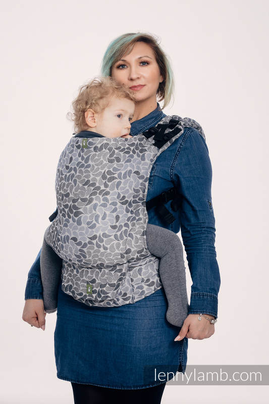 Nosidełko LennyUp z tkaniny żakardowej 100% bawełna , rozmiar standard, KOLORY TAJEMNICY #babywearing