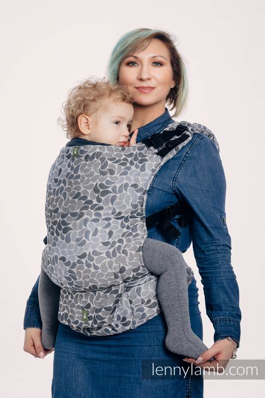LennyUp Carrier, Standard Size, jacquard weave 100% cotton - COLORS OF MYSTERY #babywearing