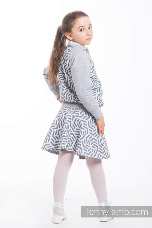 LennyBomber - talla 146 - Pearl con Gris #babywearing