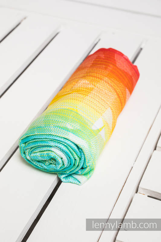 Couvertures d’emmaillotage - SWALLOWS RAINBOW LIGHT (grade B) #babywearing