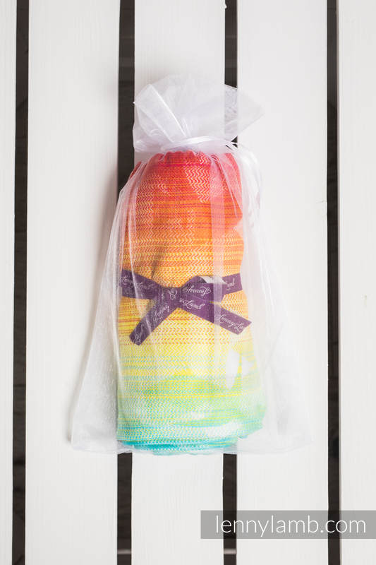 Couvertures d’emmaillotage - SWALLOWS RAINBOW LIGHT #babywearing
