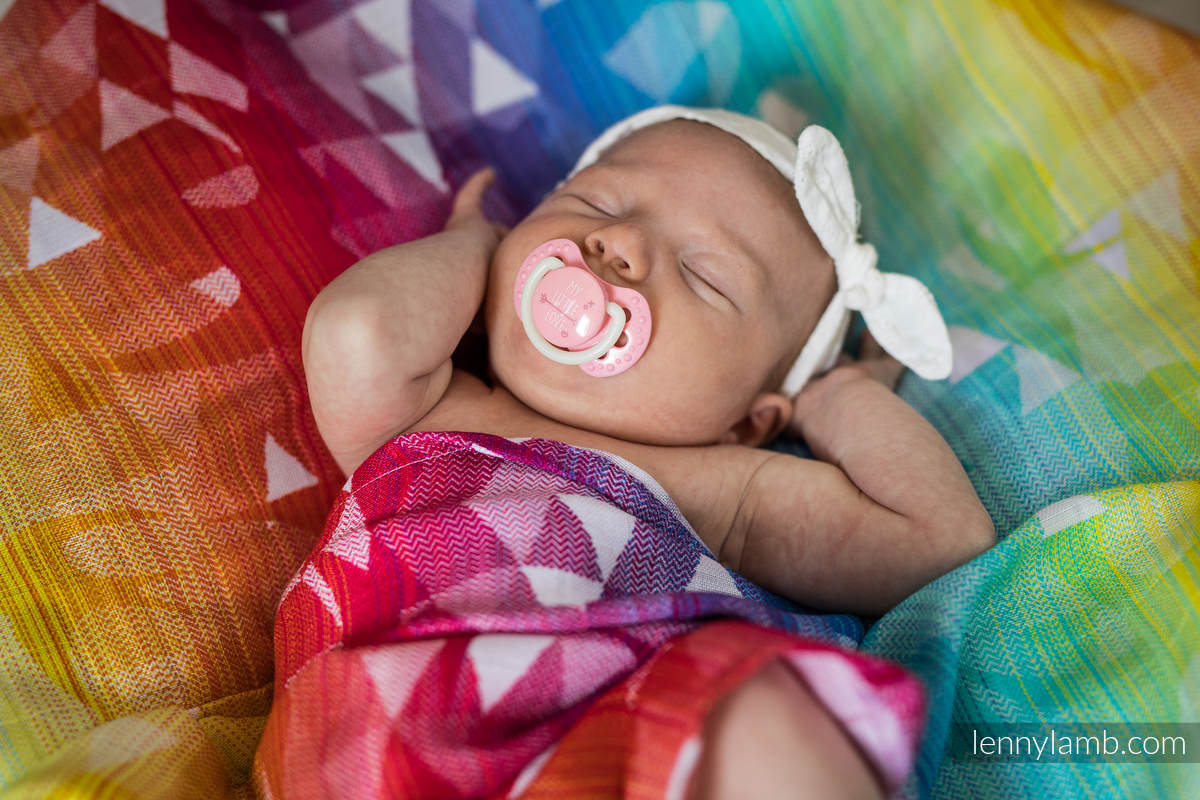 Swaddle Blanket Set - SWALLOWS RAINBOW LIGHT, UNDER THE LEAVES #babywearing