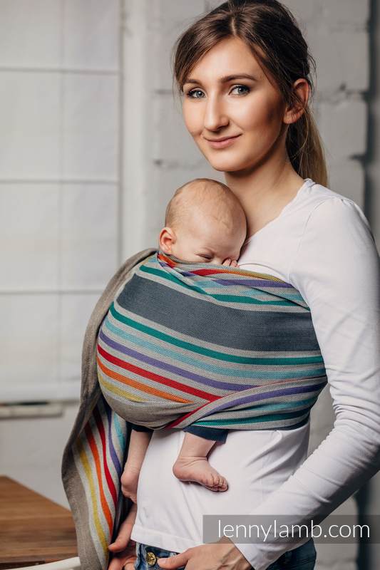 Ring Sling - 100% Cotton - Broken Twill Weave, with gathered shoulder - OASIS #babywearing