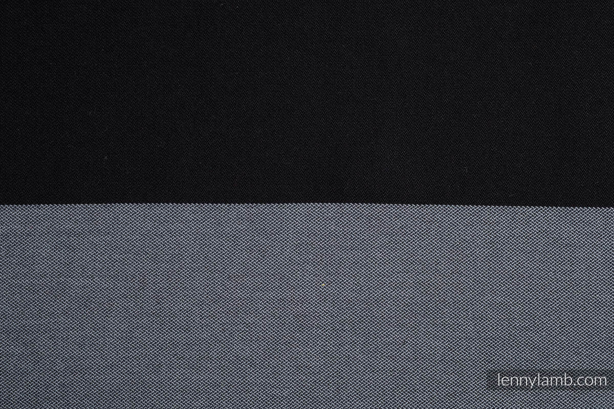Écharpe de la gamme de base - OBSIDIAN, sergé brisé, 100 % coton, taille S #babywearing