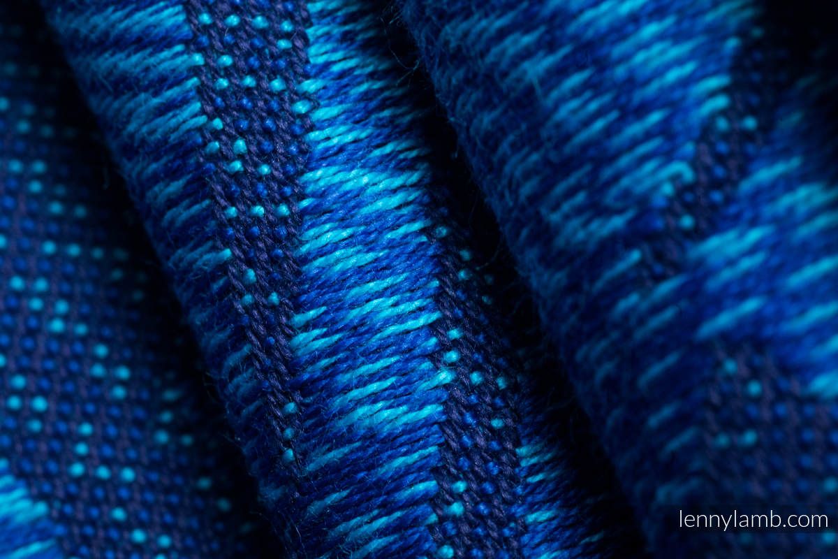 Baby Wrap, Jacquard Weave (100% cotton) - HIDDEN VALLEY - size L  #babywearing