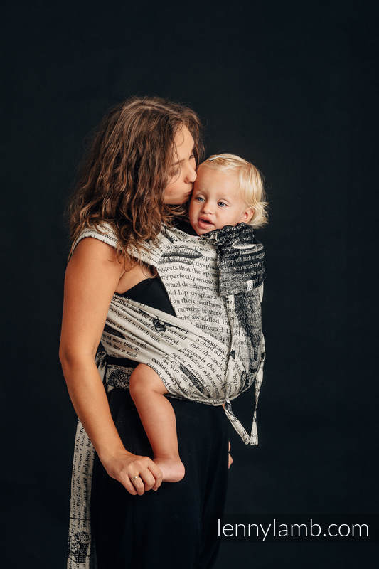WRAP-TAI carrier Toddler with hood/ jacquard twill / 100% cotton - FLYING DREAMS #babywearing