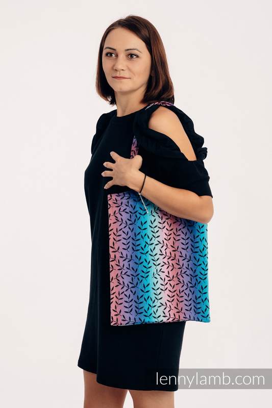 Shopping bag made of wrap fabric (100% cotton) - ENCHANTED NOOK  #babywearing