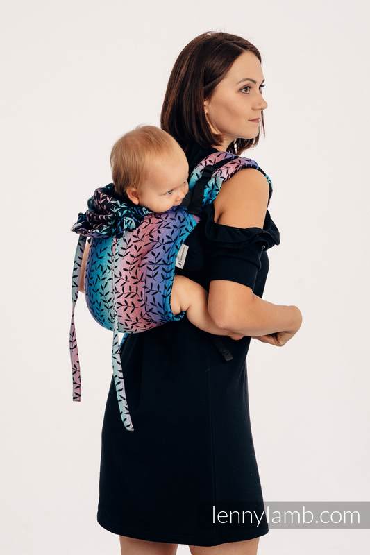 Nosidło Klamrowe ONBUHIMO z tkaniny żakardowej (100% bawełna), rozmiar Toddler -  ZACZAROWANY ZAKĄTEK #babywearing