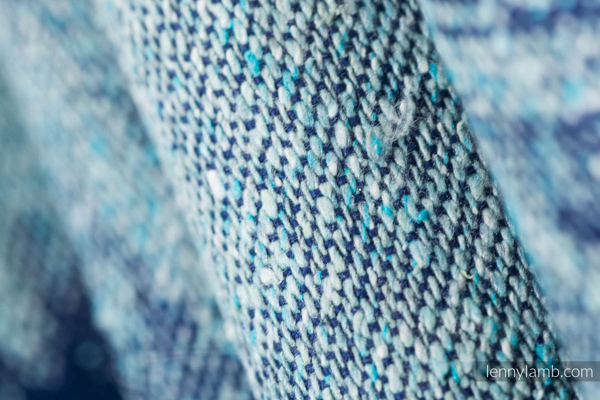 Fular, tejido jacquard - (62% algodón, 38% seda) - GALLOP - CHASING SERENITY - talla XL #babywearing