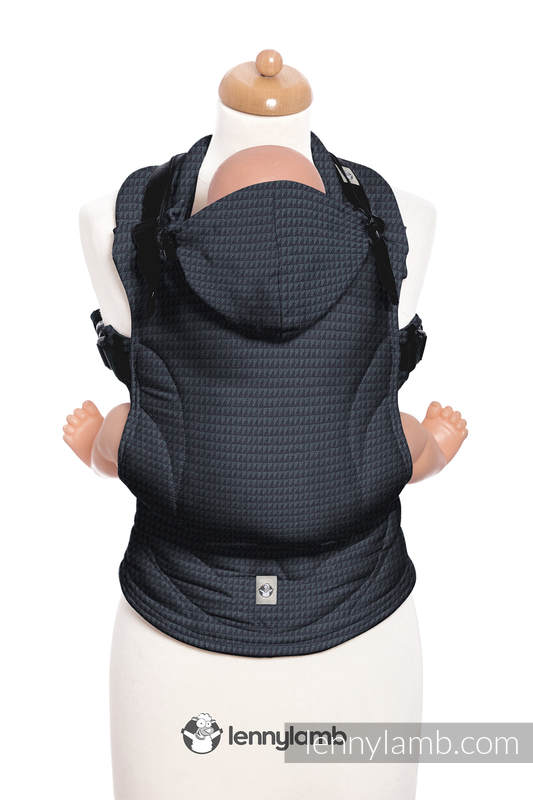 Moje Pierwsze Nosidełko Ergonomiczne - ONYKS, splot tessera 100% bawełna , Baby Size,  Druga Generacja #babywearing