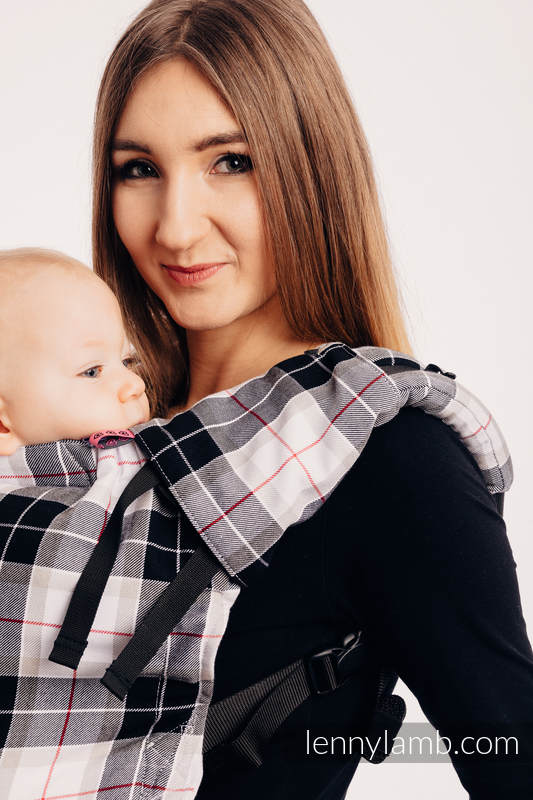 LennyUp Carrier, Standard Size, twill weave 100% cotton - ARCADIA PLAID #babywearing