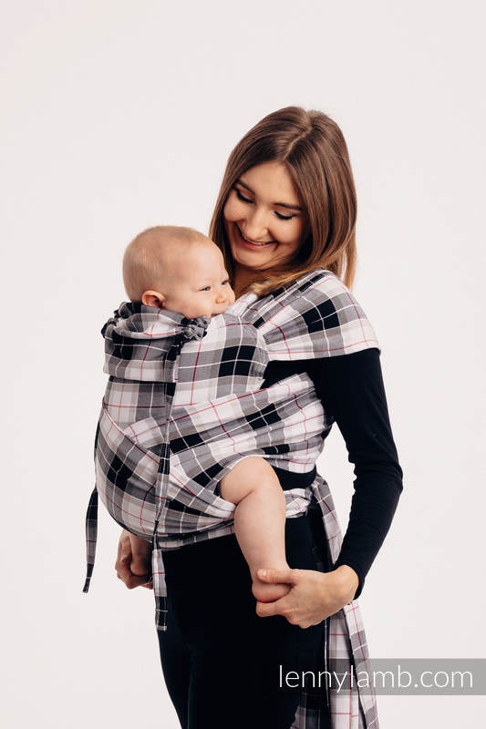 Wrap-Tai Tragehilfe Toddler / Köperbindung / 100% Baumwolle / mit Kapuze / ARCADIA PLAID #babywearing