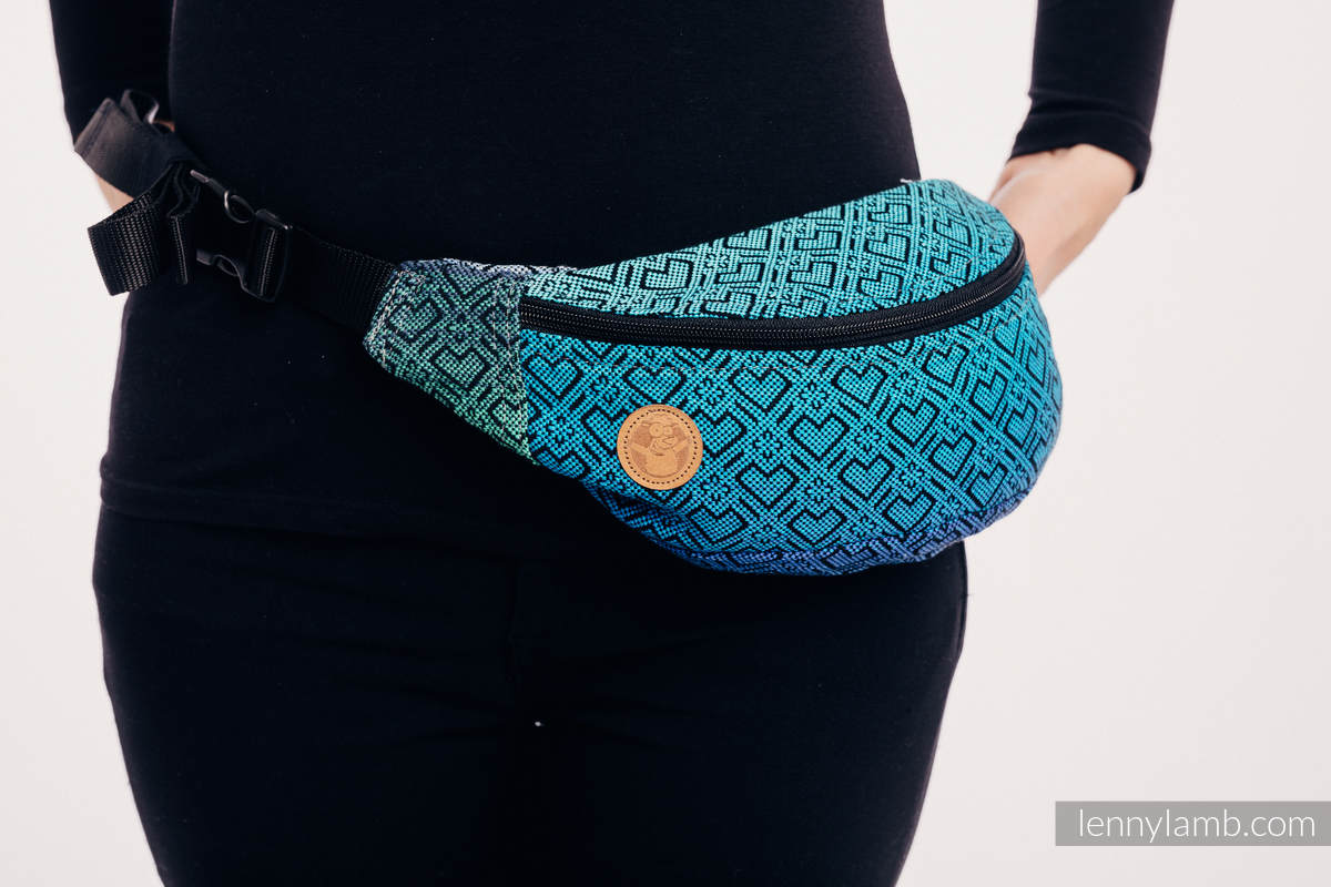 Waist Bag made of woven fabric, (100% cotton) - BIG LOVE ECHO #babywearing