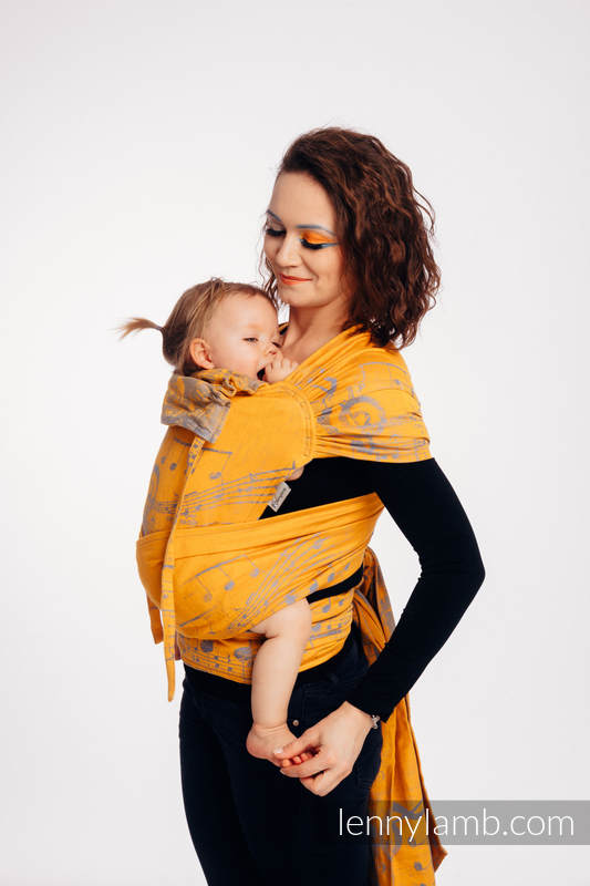 WRAP-TAI carrier Toddler with hood/ jacquard twill / 100% cotton / SYMPHONY - SUN GIFT  #babywearing