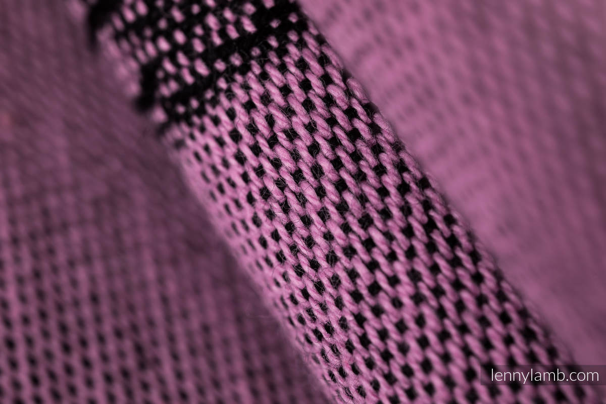 Fular, tejido jacquard (100% algodón) - DRAGON - DRAGON FRUIT - talla XS #babywearing