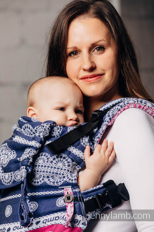 LennyUpGrade Carrier, Standard Size, jacquard weave 100% cotton - FOR PROFESSIONAL USE EDITION - LACE 1.0 #babywearing