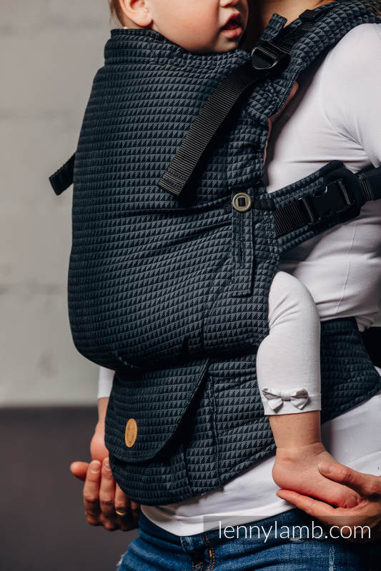 Porte-bébé LennyUpGrade, taille standard, tessera 100% coton -  BASIC LINE GALAXITE (grade B) #babywearing