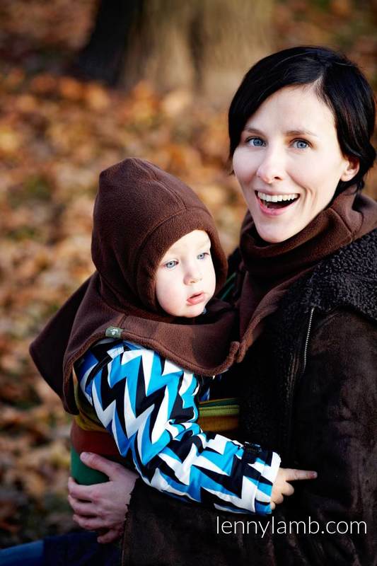 Mutter-Kind Schal - BRAUN #babywearing