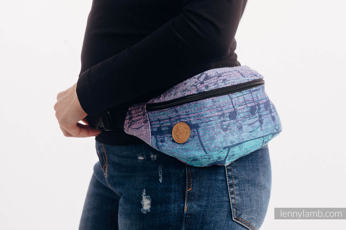 Marsupio portaoggetti Waist Bag in tessuto di fascia (100% cotone) - SYMPHONY - PARADISE SUNRISE #babywearing