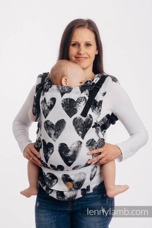 Nosidełko LennyUpGrade z tkaniny żakardowej 100% bawełna , rozmiar standard - LOVKA KLASYCZNA #babywearing