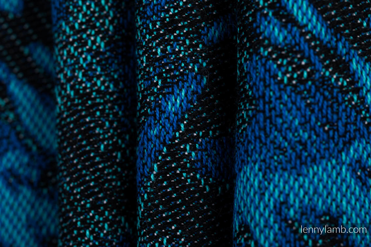 Fular, tejido jacquard (100% algodón) - JAGUAR - talla M #babywearing