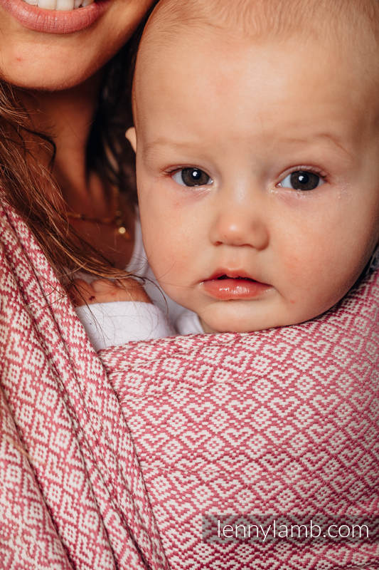 Basic Line Baby Sling - LITTLELOVE - MORGANITE, Jacquard Weave, 100% cotton, size S #babywearing
