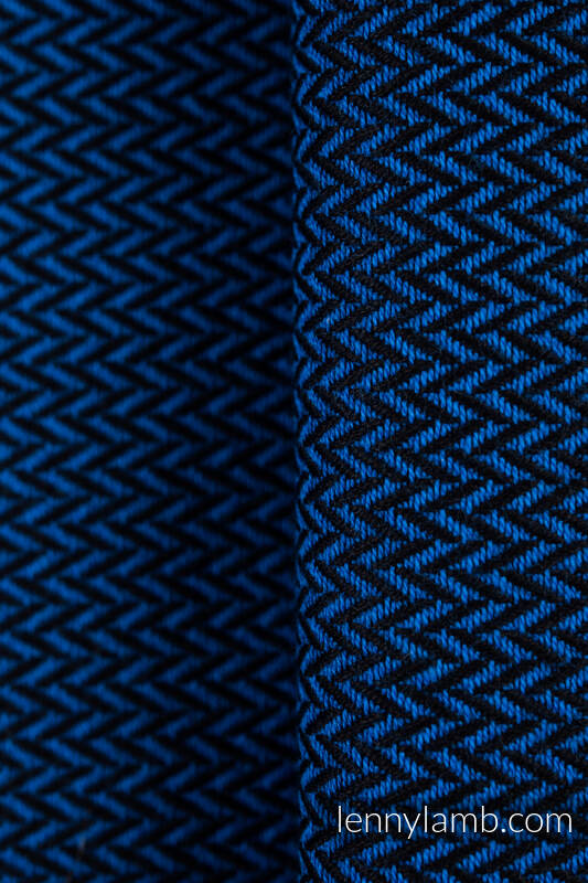 Sling de argolas, Tamanho Padrão 1,8m, LITTLE HERRINGBONE - COBALT  #babywearing