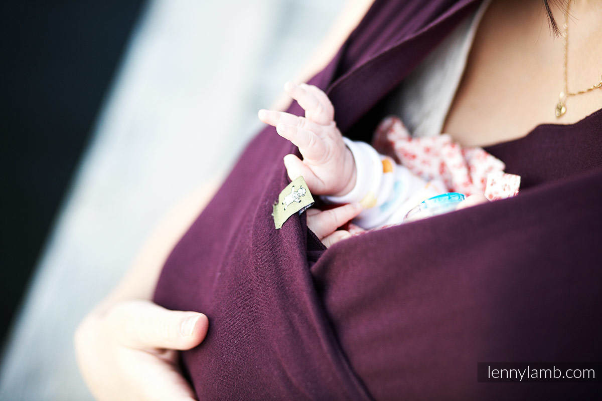 Stretchy/Elastic Baby Sling - Sugilite - size M #babywearing