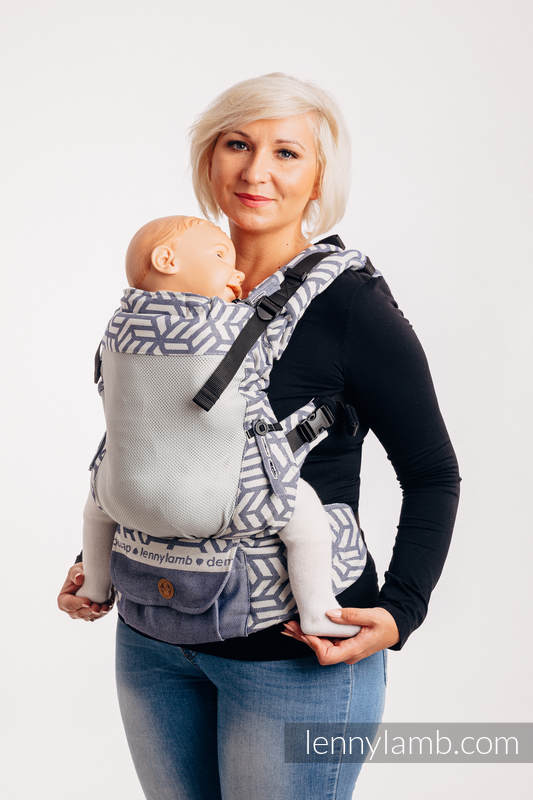 LennyUpGrade Mesh Carrier, Standard Size, jacquard weave (75% cotton, 25% polyester) - FOR PROFESSIONAL USE EDITION - CHERISH 1.0 #babywearing