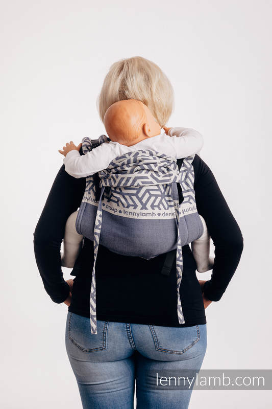 Lenny Buckle Onbuhimo baby carrier, Toddler size, jacquard weave (100% cotton) - FOR PROFESSIONAL USE EDITION - CHERISH 1.0 #babywearing