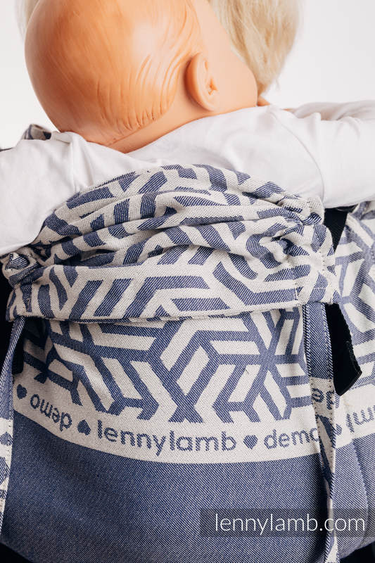 Onbuhimo SAD LennyLamb, talla estándar, jacquard (100% algodón) - PARA USO PROFESIONAL - CHERISH 1.0 #babywearing