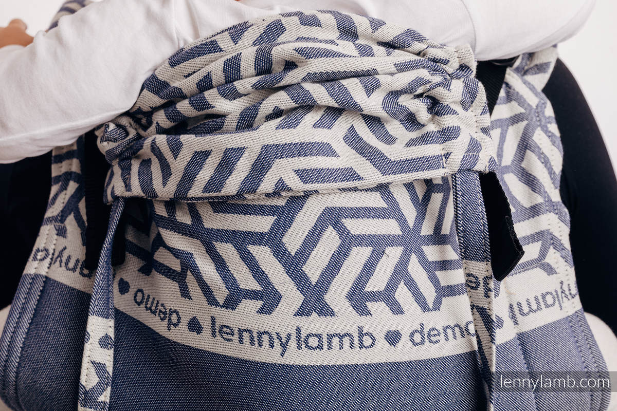 Onbuhimo de Lenny, taille standard, jacquard (100% coton) - VERSION POUR USAGE PROFESSIONNEL - CHERISH 1.0 #babywearing