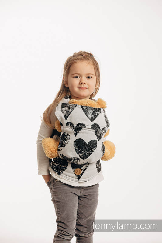 Mochila portamuñecos hecha de tejido, 100% algodón - LOVKA CLASSIC  #babywearing