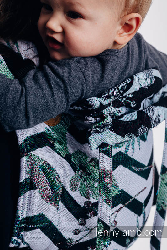 Nosidło Klamrowe ONBUHIMO z tkaniny żakardowej (100% bawełna), rozmiar Toddler - ABSTRACT  #babywearing