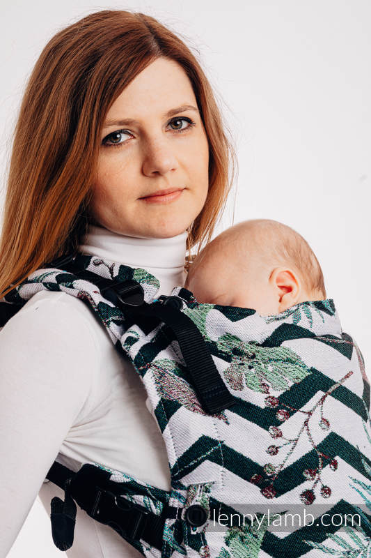 LennyUpGrade Carrier, Standard Size, jacquard weave 100% cotton - ABSTRACT  #babywearing