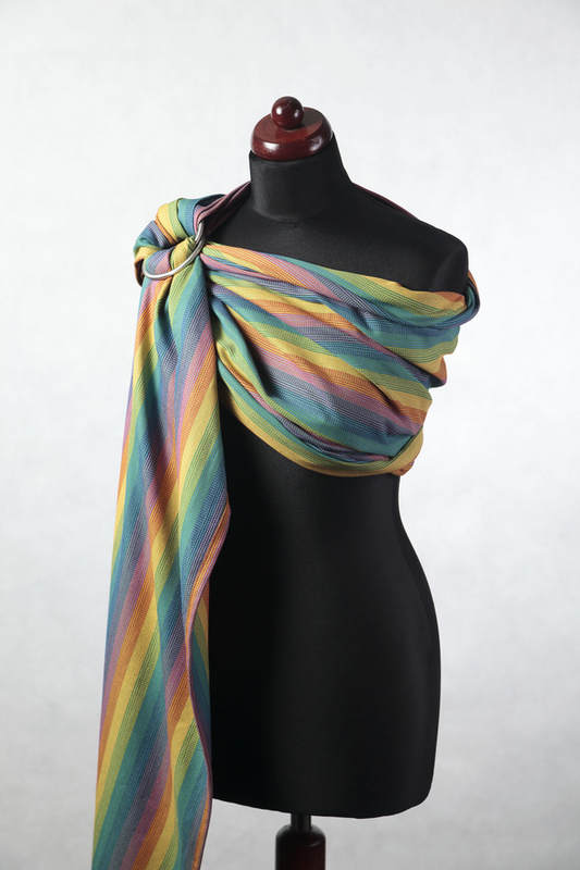 Ring Sling  - 100% Cotton - Broken Twill Weave - Gaia (grade B) #babywearing