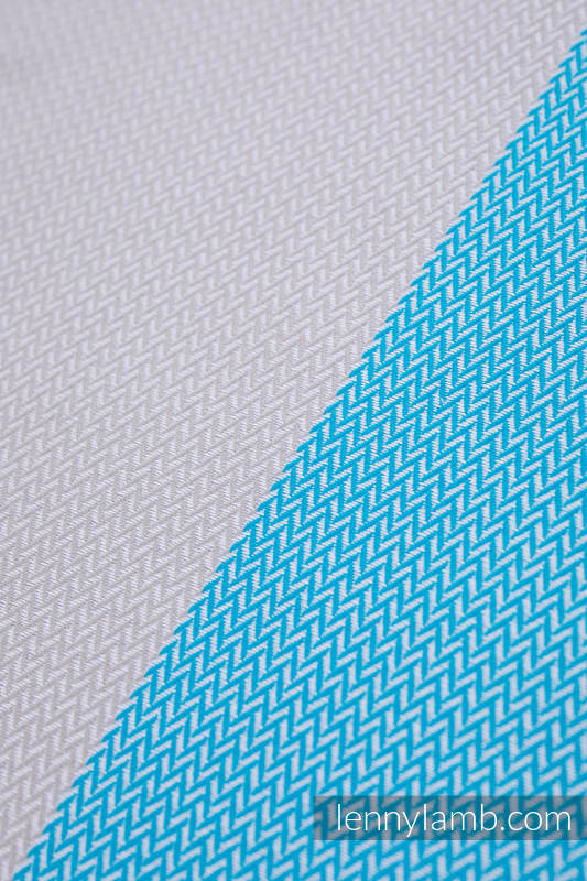 Fular Línea Básica, tejido Herringbone (100% algodón) - LITTLE HERRINGBONE LARIMAR - talla XL #babywearing