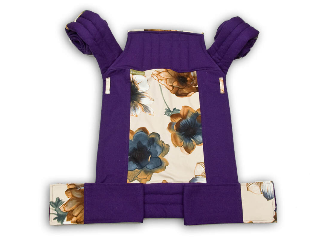 Nosidełko dla dzieci MEI-TAI, bawełna skośno-krzyżowa z kapturkiem #babywearing